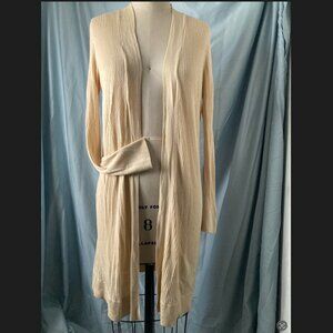 Ann Taylor Extra Long Open Knit Sweater